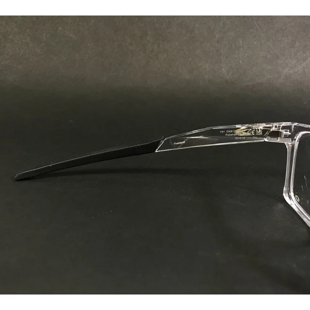 Oakley Eyeglasses Frames Activate OX8173-0953 Polished Clear Square 53-16-141
